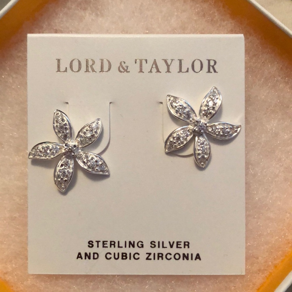 Brand new sterling silver earrings